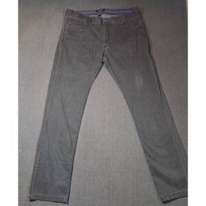 Ballin Crescent Modern Fit Pants Mens 40x34 Charcoal Gray Cotton Stretch